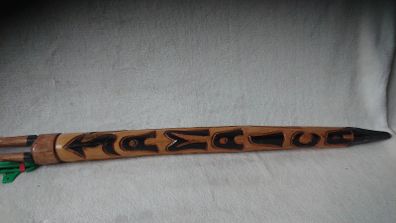 Collectable Hand Carved Wood cane