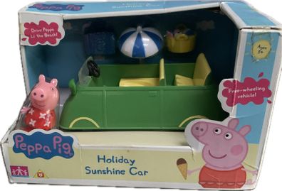 Peppa pig holiday car