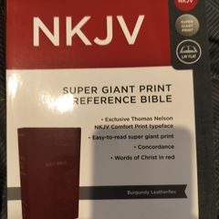 Holy Bible NKJV Super Giant Print Reference Thomas Nelson on3n3ss