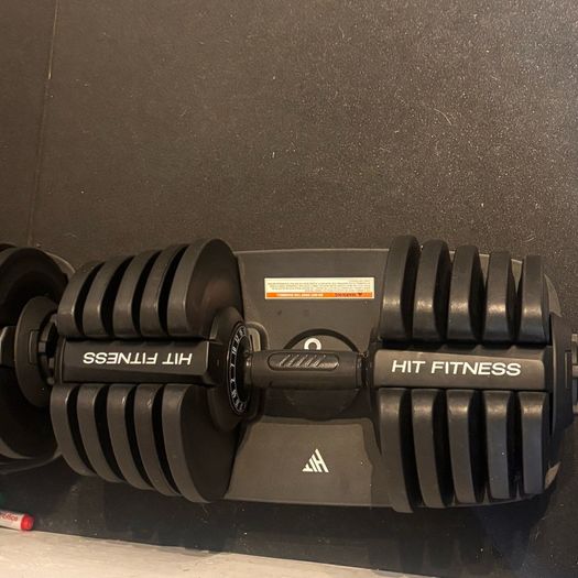 HIT adjustable dumbbells to 40kg