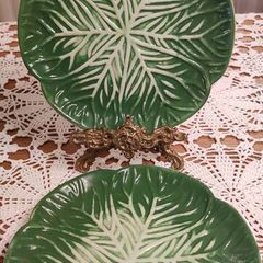Plates Green Cabbage