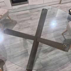 Dining table and chairs