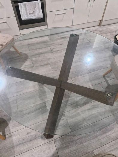 Dining table and chairs