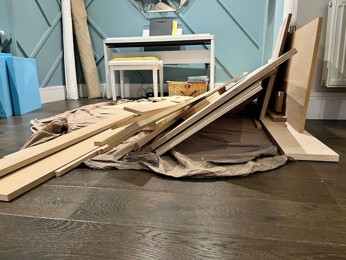 Mdf and plywood spare offcut