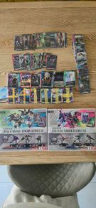 Gundam TCG cards and assemble kits