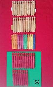 Wooden Craft Pegs (56)