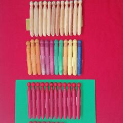 Wooden Craft Pegs (56)