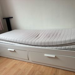 IKEA brimnes bed pull out