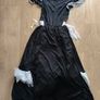 Gothic Maid Halloween Costume Adult Plus Size XL Black Bride Image 2
