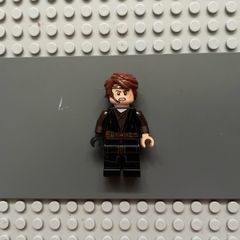 lego Star Wars sw1095 Anakin Skywalker minifigure (Dirt Stains, Headset)