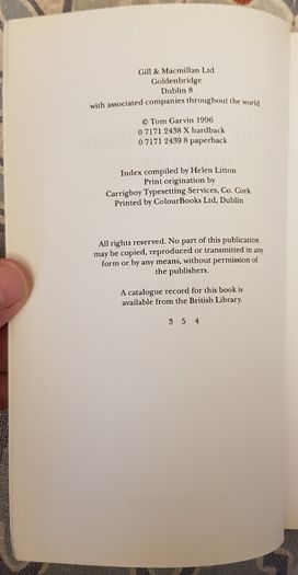 The Birth Of Irish Democracy by Tom Garvin