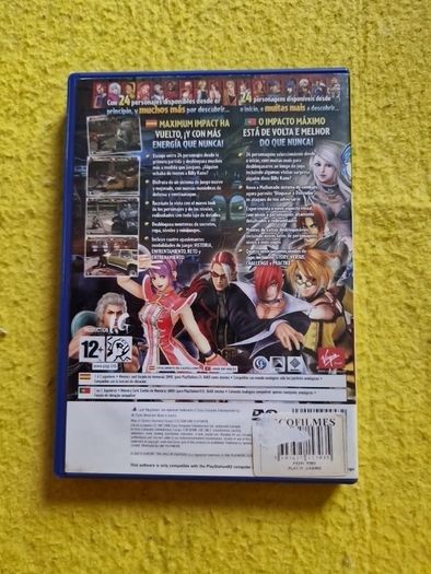 King of Fighters Maximum Impact 2 PlayStation2 Ps2 Games Original