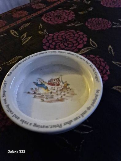 Vintage Wedgewood peter Rabbit nursery bowl