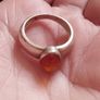 Silver 925 with amber ring. Image 6