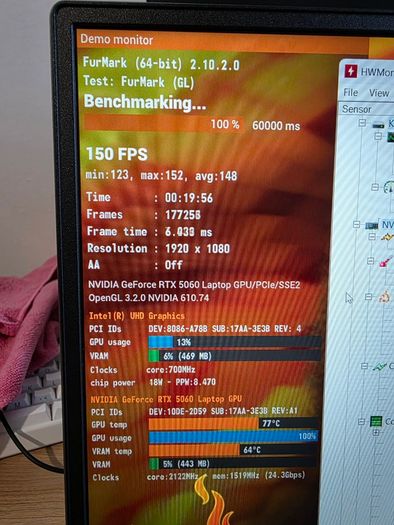 Lenovo Loq 15irx10 Gaming Laptop | Intel I7-13650hx | Rtx 5060 8gb | 16gb Ddr5 | 1tb Ssd | Fhd | Warranty