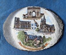 Chalons en Champagne slate plaque