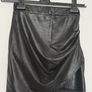 Sexy Faux Leather mini skirt; S size; UK manufactured Image 5