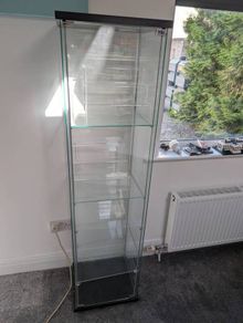 IKEA Detolf Glass Cabinet