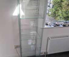 IKEA Detolf Glass Cabinet