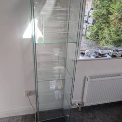IKEA Detolf Glass Cabinet