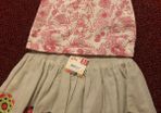 Du Pareil Au Meme Skirt and Top