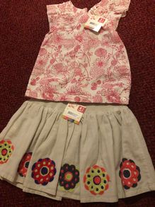 Du Pareil Au Meme Skirt and Top