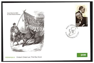 2014 Ireland Home Rule Act of 1914 Commemorative Stamp An Post First Day Cover (FDC)