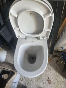 Free unused toilet