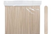 Waxing Spatulas Disposable Wooden Depilatory Wax Applicator Sticks - 100 pcs