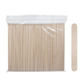 Waxing Spatulas Disposable Wooden Depilatory Wax Applicator Sticks - 100 pcs