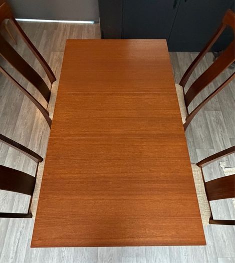 Mid Century Drop Leaf Dining Table