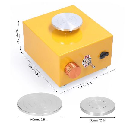 BRAND NEW DIY Clay Tool Ceramic Machine with Tray for Ceramic Work  Portable Electric Pottery Machine