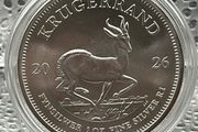 1oz Fine 999 Silver Bullion Krugerrand 2026 Coin.