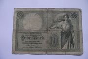 Germany. Reichskassenschein 10 Mark (6.10.1906)
