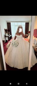 Fairy godmother princess wedding dress