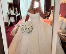 Fairy godmother princess wedding dress