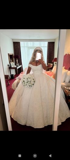 Fairy godmother princess wedding dress