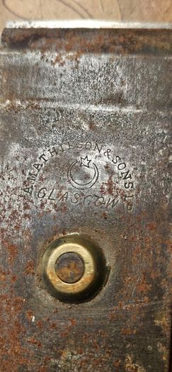 Infill smoothing plane, Mathieson iron
