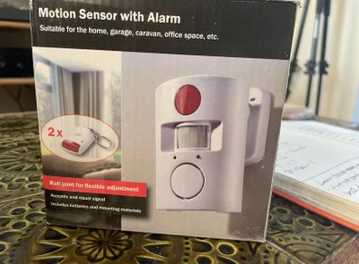Motion Sensor with Alarm