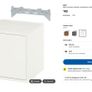 EKET Ikea cabinet with door (X4) Image 2