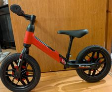 12 Inch QPlay Spark Balance Bike Red