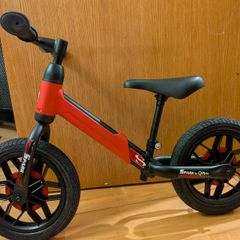 12 Inch QPlay Spark Balance Bike Red