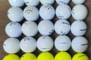 25 Callaway Warbird Lake Balls (scuffed &amp; stained)
