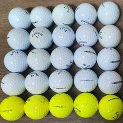25 Callaway Warbird Lake Balls (scuffed & stained)