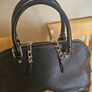 Coach Black Leather Hand/Shoulder Bag / NEW Image 5