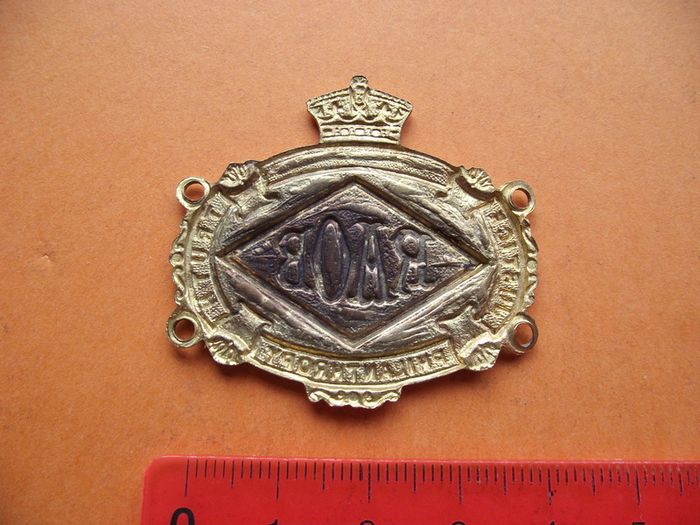 RAOB (Royal Antediluvian Order of Buffaloes) medallion. 4th Degree Roll of Honor - regalia medallion (1930's or earlier)