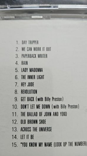 The Beatles - Past Masters Volume One and Two. 2 CD.