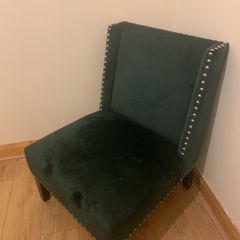 Velvet Green Chair