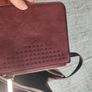Dune backpack / handbag in burgundy Image 3