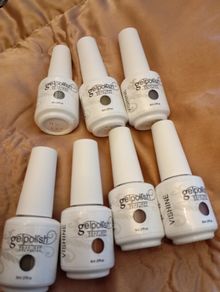 UV gel nail polish x7